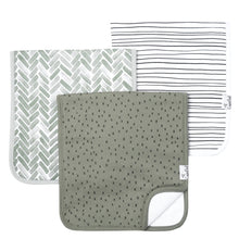 Copper Pearl Burp Cloth Set
