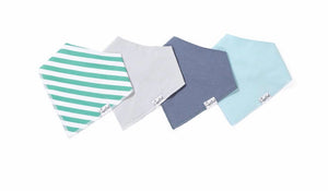 Copper Pearl Bandana Bib Set