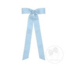 Mini Scallop Trim Longtail Bow