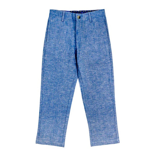 Champ Pant Lake Blue Linen