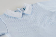 Boys Pique Collar Diamond Knit Longall & Hat