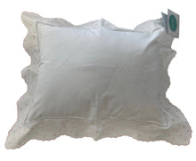 Swiss Dot Edge baby/boudoir sham
