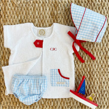 Beach Bum Cover Buckhead Blue Gingham