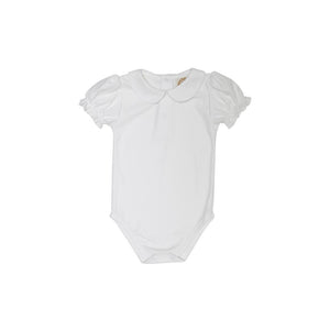 Maudes Peter Pan Short Sleeve Pima Shirt