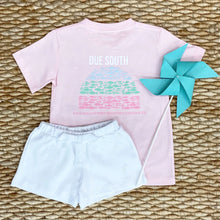 Sir Proper's T-Shirt Due South Palm Beach Pink