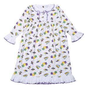 Mardi Gras Pima Night Gown