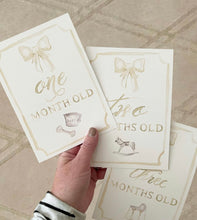 Platinum Month by Month Baby Cards
