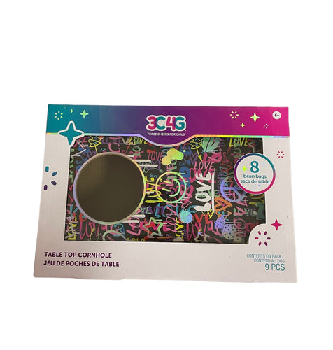 Graffiti Table Top Corn-Hole Game