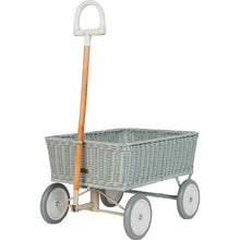 Rattan Wonder Wagon - Vintage Blue