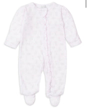 Gingham Bunnies Footie, Pink