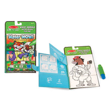 Water Wow! - Wacky Animals Water Reveal Flip Pad - On the Go Travel Activity