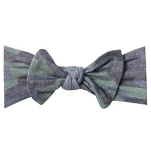 Copper Pearl Knit Headband Bow(prints)