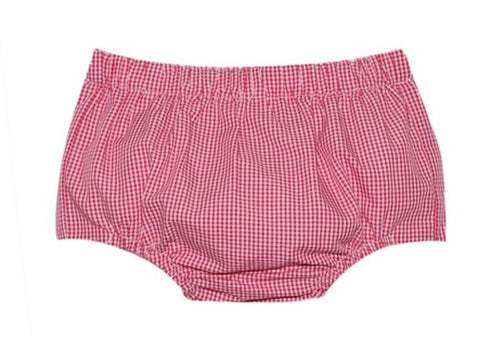Red Bloomers/ Diaper Cover