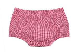 Red Bloomers/ Diaper Cover