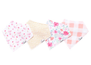 Copper Pearl Bandana Bib Set