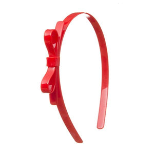 Acrylic Headbands Thin Bow
