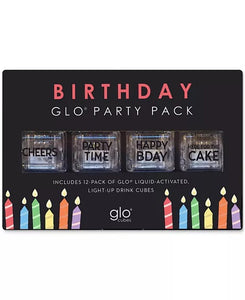 Glo Cubes Birthday 12 Pack