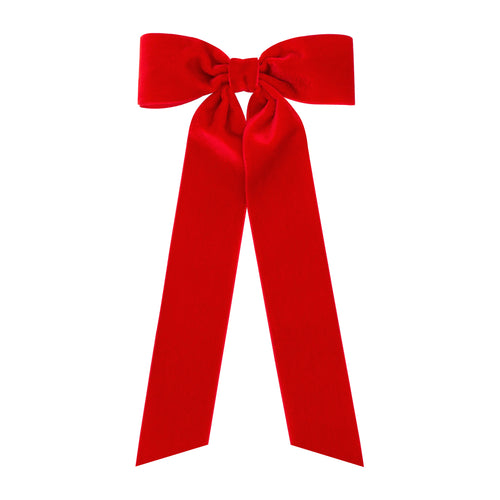 Medium Velvet Longtail Bow