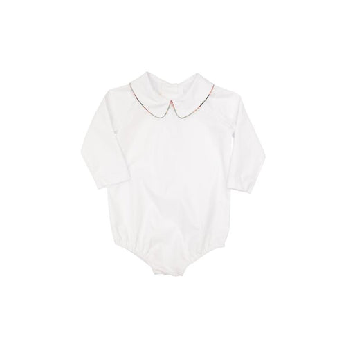 Peter Pan Collar Shirt(LS Woven) Aiken Place Plaid
