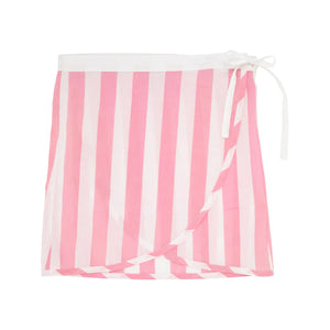 Wrap Song Sarong (Ladies) Hamptons Hot Pink Stripe