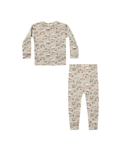 North Pole organic Pajama set