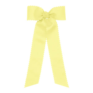 Medium Scallop Trim Longtail Bow