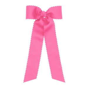 Medium Scallop Trim Longtail Bow