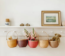 BLOSSOM BASKET SMALL Raspberry