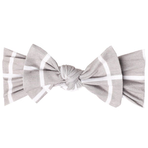 Copper Pearl Knit Headband Bow(prints)