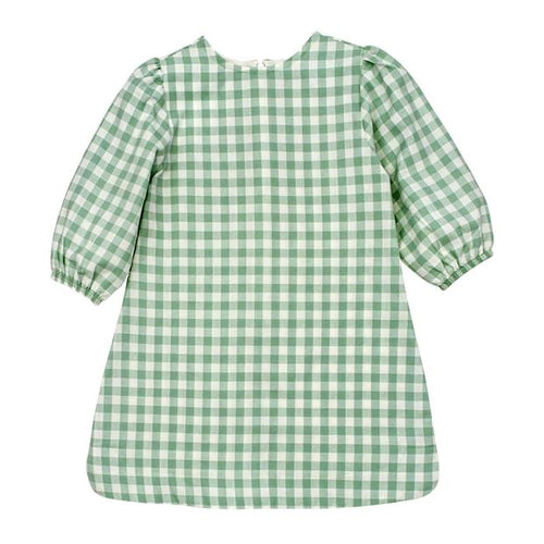 Sage Check, Tunic Dress