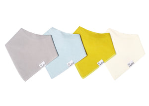 Copper Pearl Bandana Bib Set