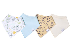 Copper Pearl Bandana Bib Set