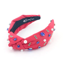 Red Adult University of Mississippi University Logo Headband