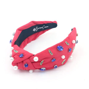 Red Adult University of Mississippi University Logo Headband