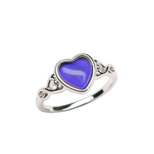 Sterling Silver Mood Ring (Heart)