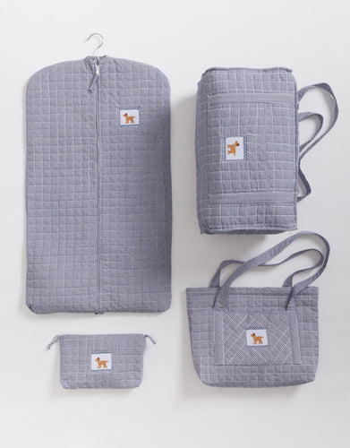 Boy Lab Quilted Luggage
