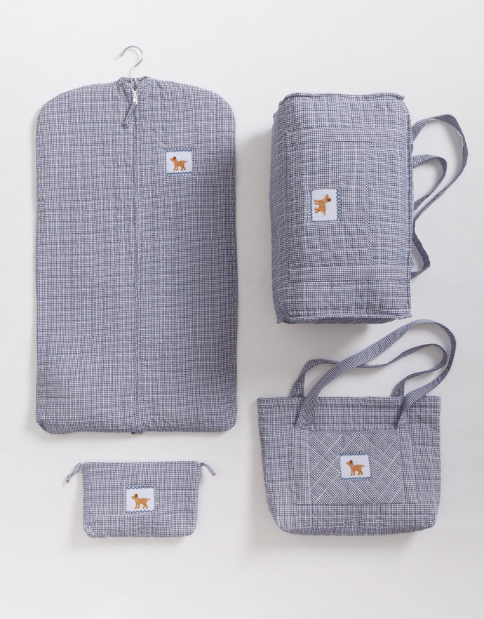 Boy Lab Quilted Luggage