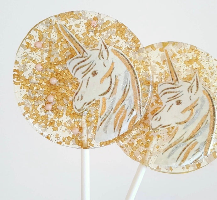 Strawberry Unicorn Lollipop