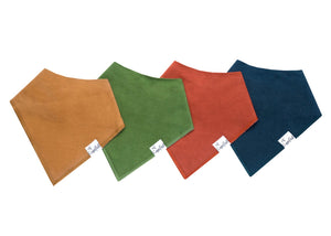 Copper Pearl Bandana Bib Set