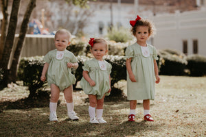 Green Rudolph Girl Bubble