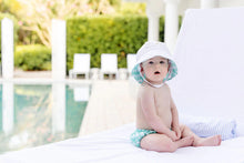 Henry's Boating Bucket Hat Worth Avenue White With Grace Bay Green Gingham Liner
