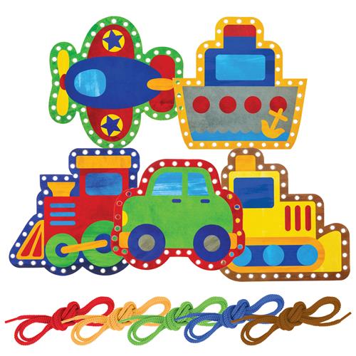 Lacing Card Set, Transportation