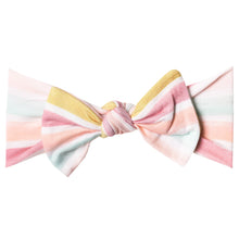 Copper Pearl Knit Headband Bow(prints)