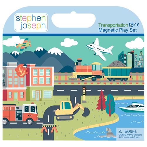 Magnetic Play Set, Transportation