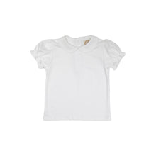 Maudes Peter Pan Short Sleeve Pima Shirt