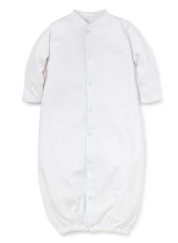 Kissy Basics Converter Gown, white/blue