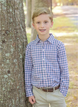 Ryan Dress Shirt, Blue Plaid