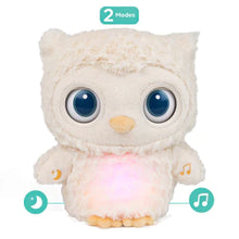 SLEEPY EYES OWL BEDTIME SOOTHER, 8 IN
