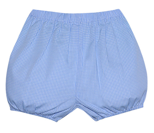 Blue Gingham Bloomer