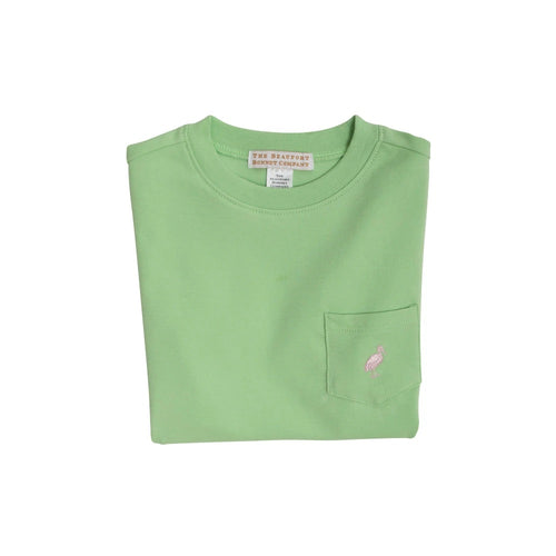 Carter Crewneck, Mandeville Mint/Palm Beach Pink